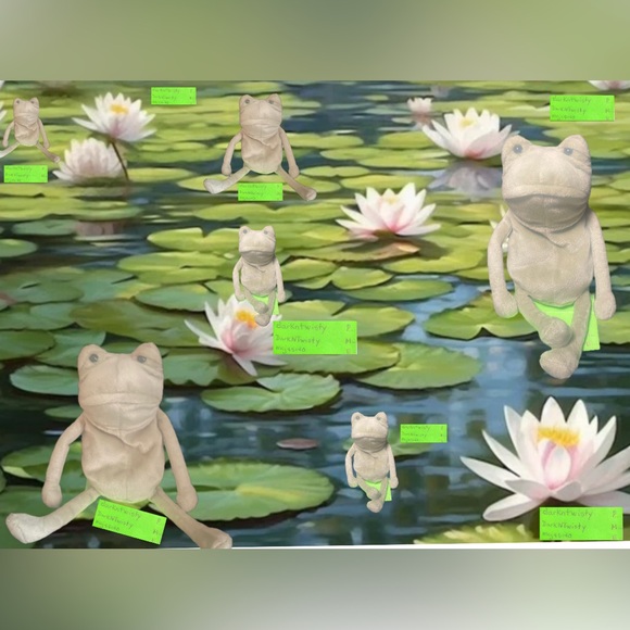 BNWT JELLYCAT ONE LITTLE FERGUS FROG PRICE FIRM - Picture 8 of 15